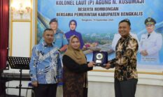 Perkuat Sinergi Maritim, Pemkab Bengkalis dan Danlanal Dumai Komitmen Jaga Keamanan