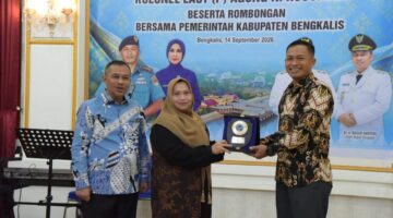 Perkuat Sinergi Maritim, Pemkab Bengkalis dan Danlanal Dumai Komitmen Jaga Keamanan