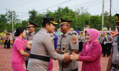 Pimpin Sertijab Lima Perwira, Kapolres Meranti Dorong Penguatan Kinerja Kepolisian 