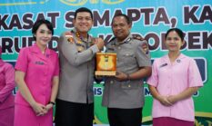 Penuh Kehangatan Kapolres Meranti Dalam Kenal Pamit Pejabat Usai Pelantikan.