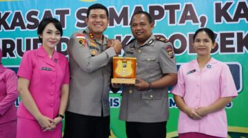 Penuh Kehangatan Kapolres Meranti Dalam Kenal Pamit Pejabat Usai Pelantikan.