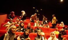 Senyum Siswa SLB Selatpanjang di Balik Nonton Film Istimewa, Ada Kepedulian Kapolres Meranti