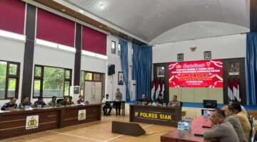 Sosialisasi di Polres Siak, Satgas PKH Riau Tegaskan Komitmen Penertiban Kawasan Hutan Pulihkan Kelestarian Alam