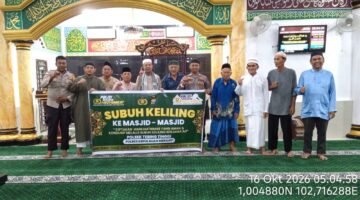 Subuh Keliling, Polres Meranti Rangkul Jemaah Dan Perkuat Kamtibmas