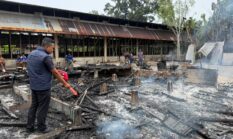 Diduga Korsleting Listrik, Rumah PNS di Teluk Belitung Meranti Ludes Terbakar